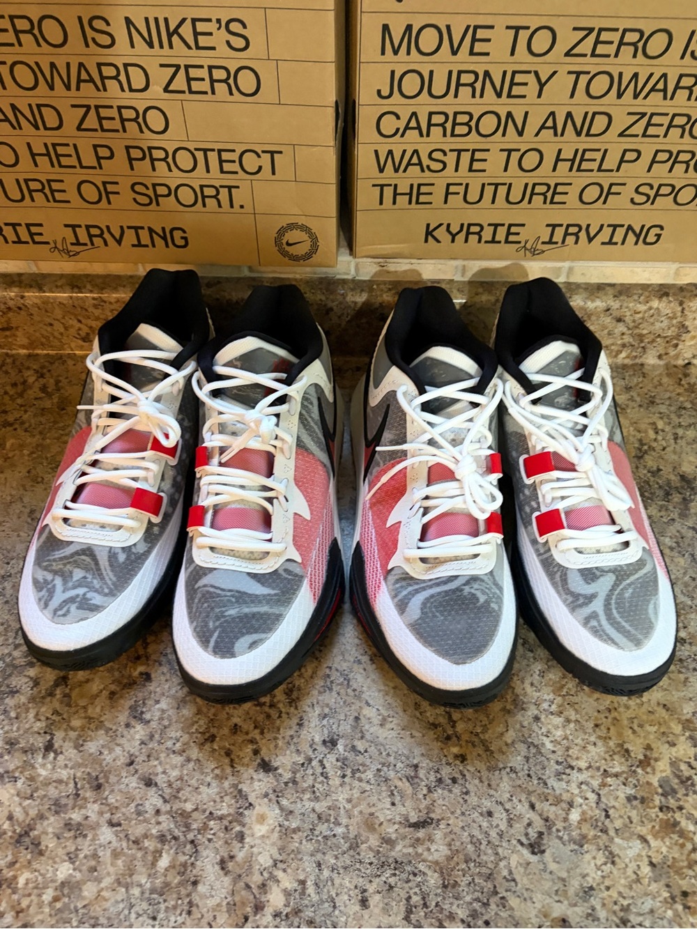 Kyrie 8 White university red - Picture 4 of 6